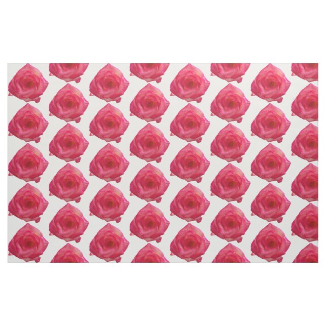 Rosas de estilo Vintage no tecido de algodão (Fat Quarter)