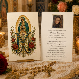 Rosas de Guadalupe Oração Memorial Funerária Catól