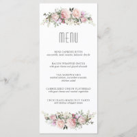 Rosas de Verão Lúpulo Floral ou Menu Chá