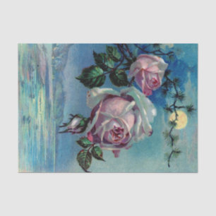 Rosas do luar um lenço de papel