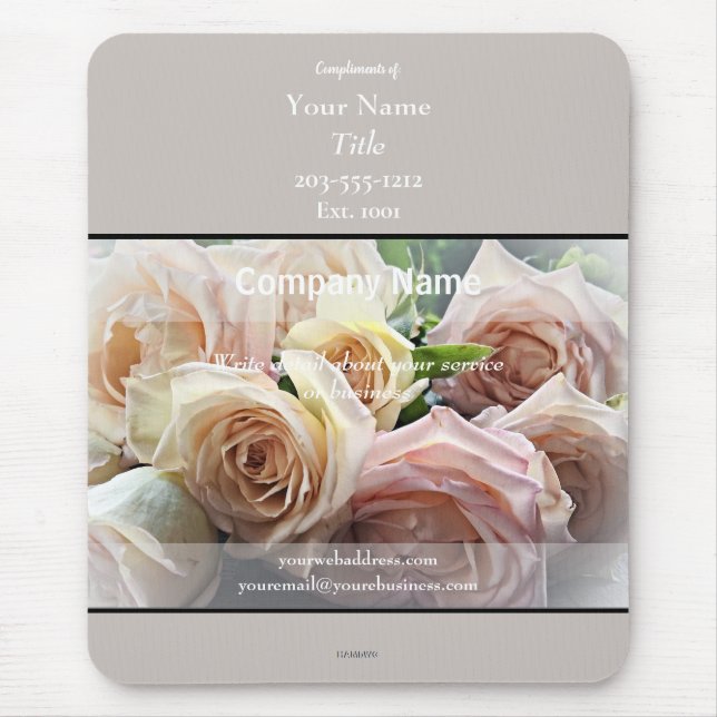 Rosas do Mousepad do promocional - HAMbyWG (Frente)