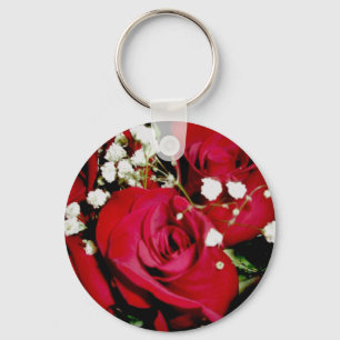 Rosas e Chaveiro de respiração do bebê