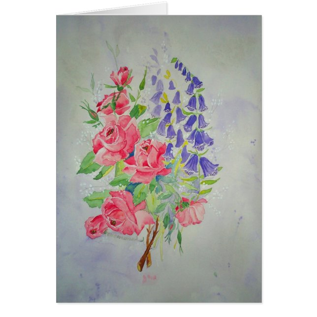 Rosas e digital do cartão (Frente)