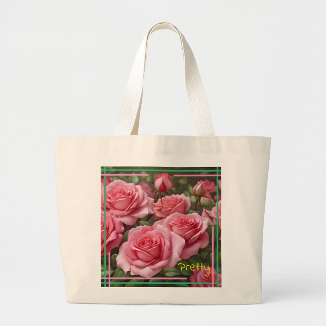 Rosas e um Bolsa Jean Pocket Legal (Frente)