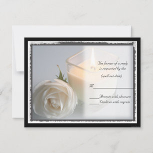 Rosas e velas rsvp