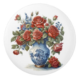 Rosas Elegantes em Vase