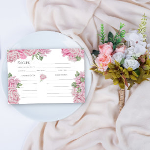 Rosas em aquarela - receita para chá de noiva