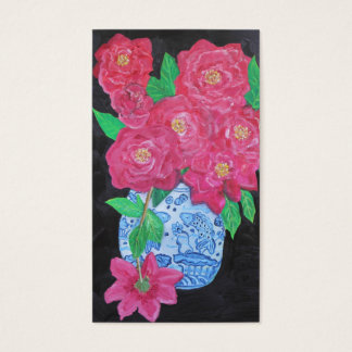 Rosas em chinês Vase