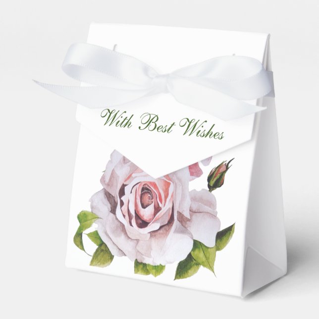 Rosas esculturais em uma caixa de favoritos (Frente)