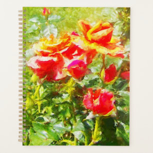 Rosas Laranja do Planejador Lg