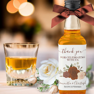 Rosas Laranja Elegante, Obrigado Mini