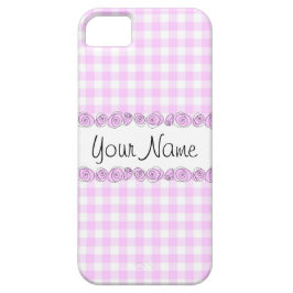 Rosas Lilac 'Name' assinalada capas de iphone vert