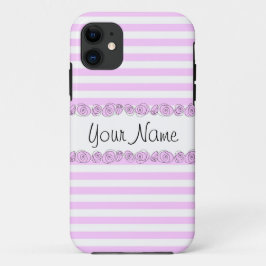 Rosas Lilac 'Name' capas de iphone distribuída ver