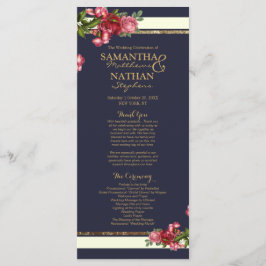 Rosas Marinhos e Programas de Casamento Dourado