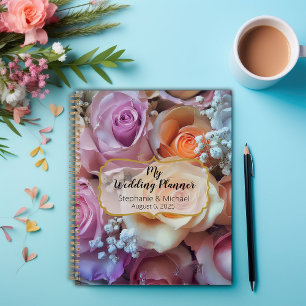 Rosas Multicoloridas Florais Meu Planejador De Cas