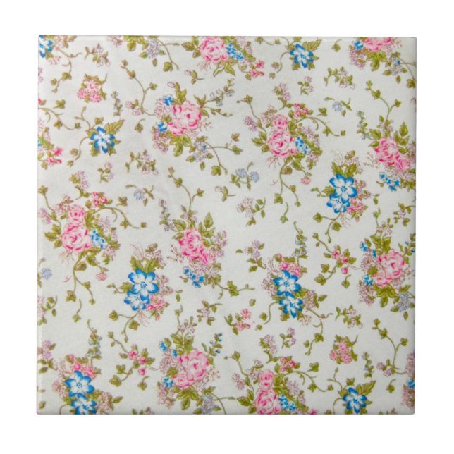 rosas pequeninas rosa e azul (Frente)