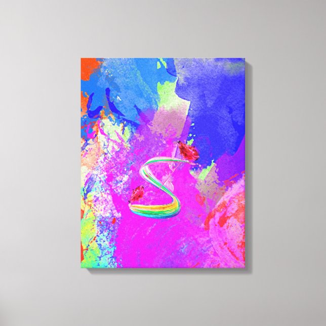 Rosas Perdidos de Impressão de Telas Estreitas (Frente)