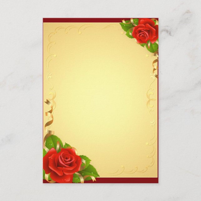 Rosas personalizadas (Frente)