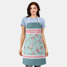 Rosas personalizadas francesas pastel azul turques