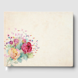 Rosas Personalizáveis - Livro de Visitas