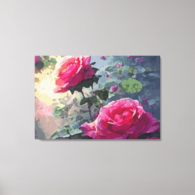 ROSAS PRIMAVERA - CANVAS (Frente)