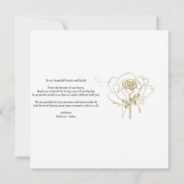 Rosas, quadro do ouro, cartão de casamento, obriga