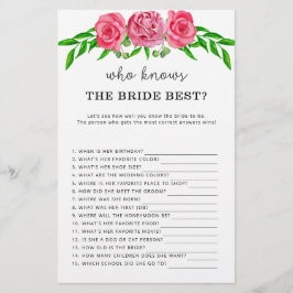 Rosas que conhecem o melhor jogo da noiva