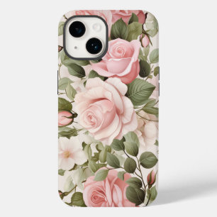Rosas Rosa de Aquarela