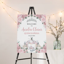 Rosas Rosa Suave Princesa Carruagem QUINCEAÑERA 16