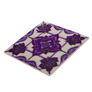 Rosas Roxos Belo Coleção Moderna