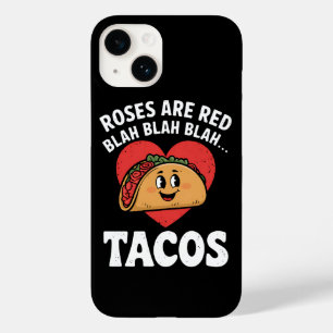 Rosas São Vermelhas Blah Tacos Engraçado Dia dos N
