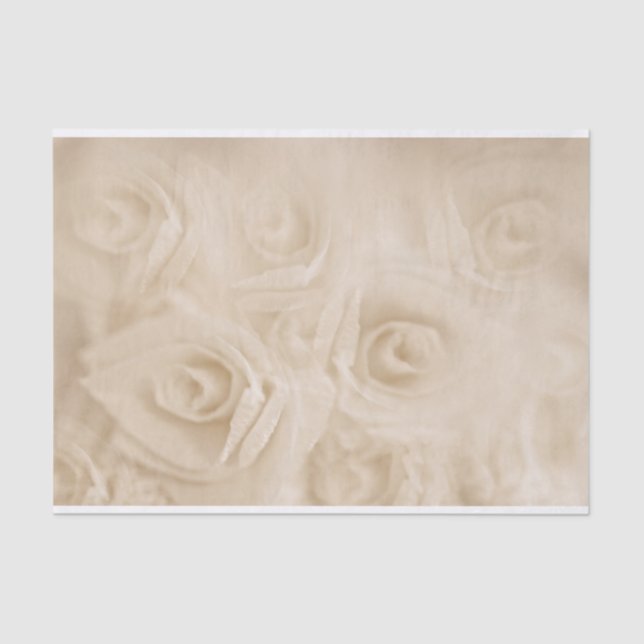Rosas Sepia de Papel (Frente )