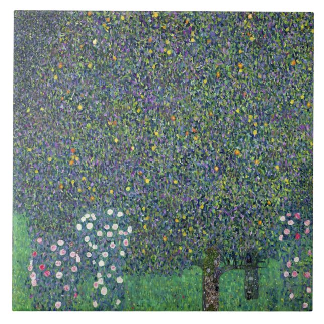 Rosas sob as árvores, c.1905 (Frente)