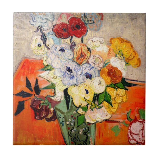 Rosas Van Gogh e Anemones (Frente)