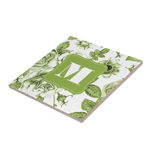 Rosas Verdes Adoráveis (Lateral)