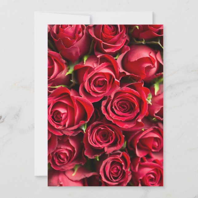 Rosas vermelhas (Frente)