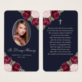 Rosas Vermelhas Azuis Cor-de-rosa Silver Funerário