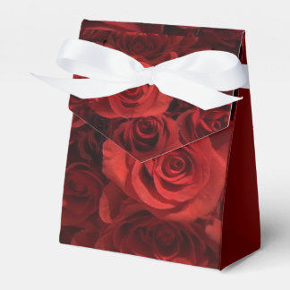 Rosas vermelhas de Estilo de Tenda da Caixa de Fav