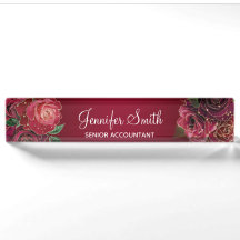 Rosas Vermelhas Glam e Purpurina Dourada