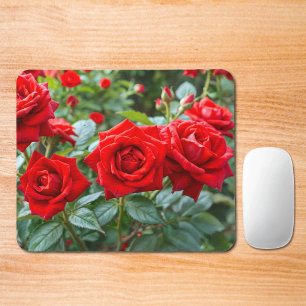 Rosas Vermelhas Mouse Pad