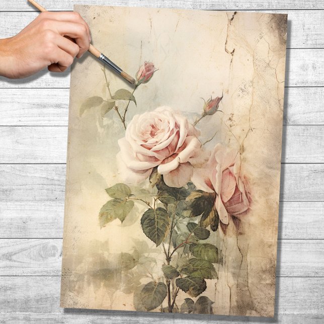 Rosas Vintage 2 Papel Decoupage (Criador carregado)