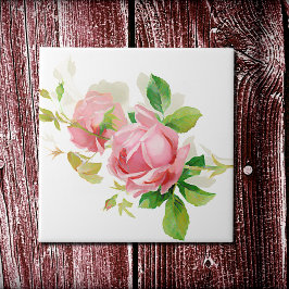 Rosas vintage rosa