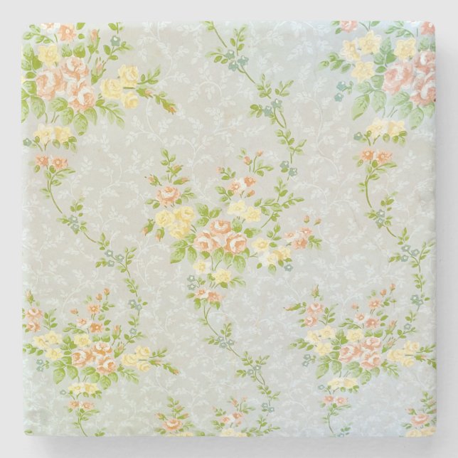 Rosas vitorianas e Porta copos de pedra (Frente)