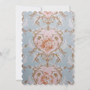 Rosas vitorianos - Convites / RSVP Antoinette