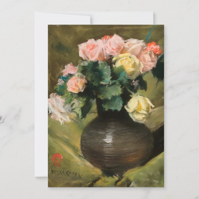 Rosas | William Merritt Chase (Frente)