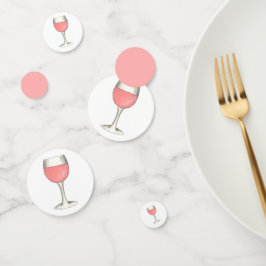 Rosé, no dia em que o vinho de vidro rosa rosa fic
