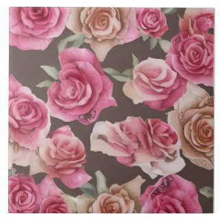 Roseiras rosa, vermelha e branca da safra