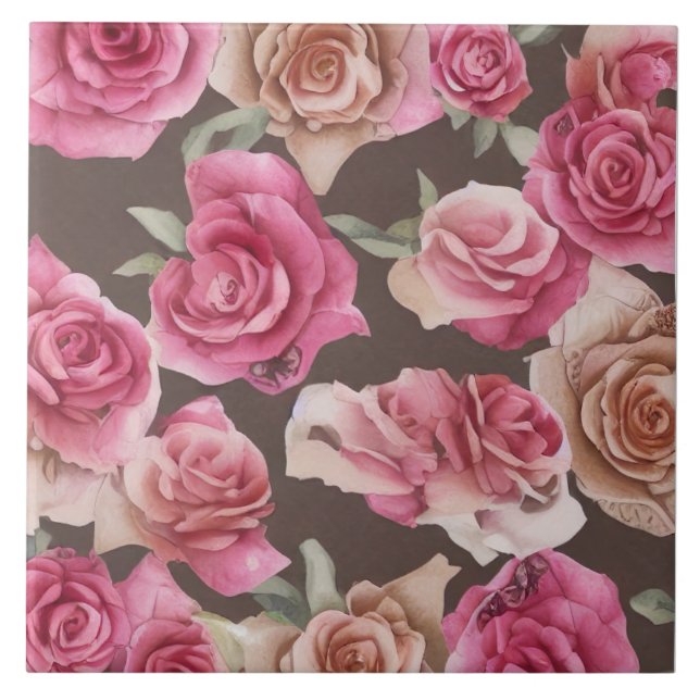 Roseiras rosa, vermelha e branca da safra (Frente)