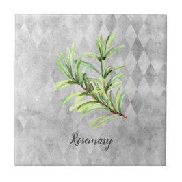 Rosemary Herb Watercolor