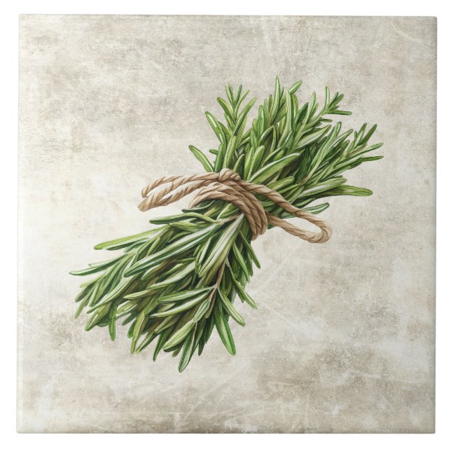Rosemary Rustic Herbs Spices Faux (Frente)